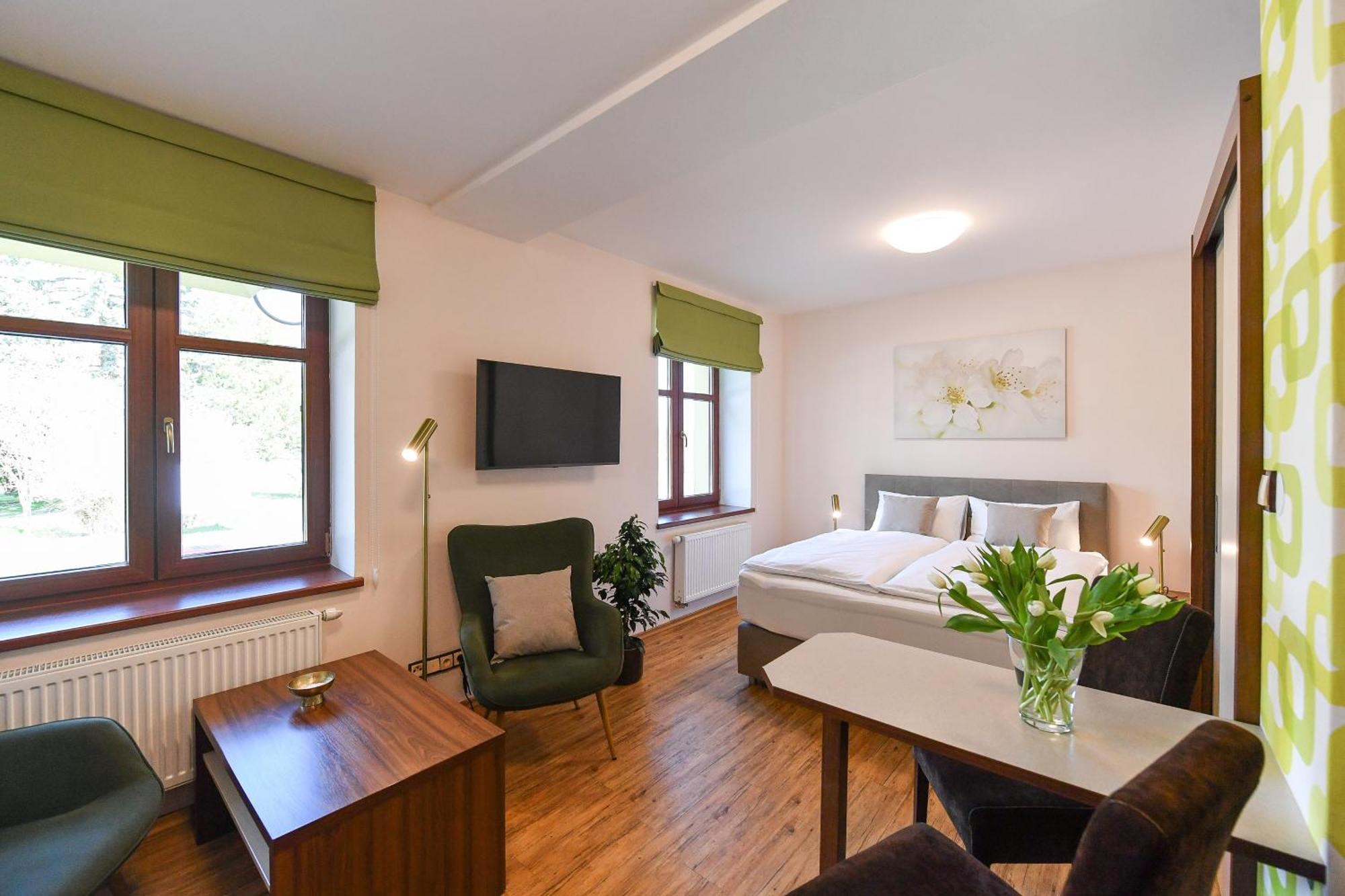 Apartmany Na Seniku Třeboň Exterior foto